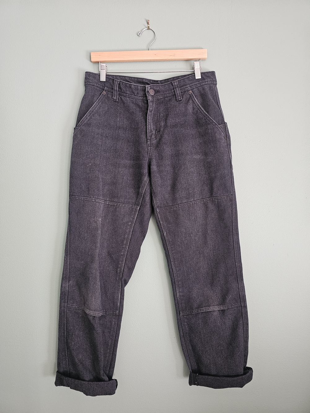 Patagonia Women's Boyfriend Jeans in Charcoal Gray